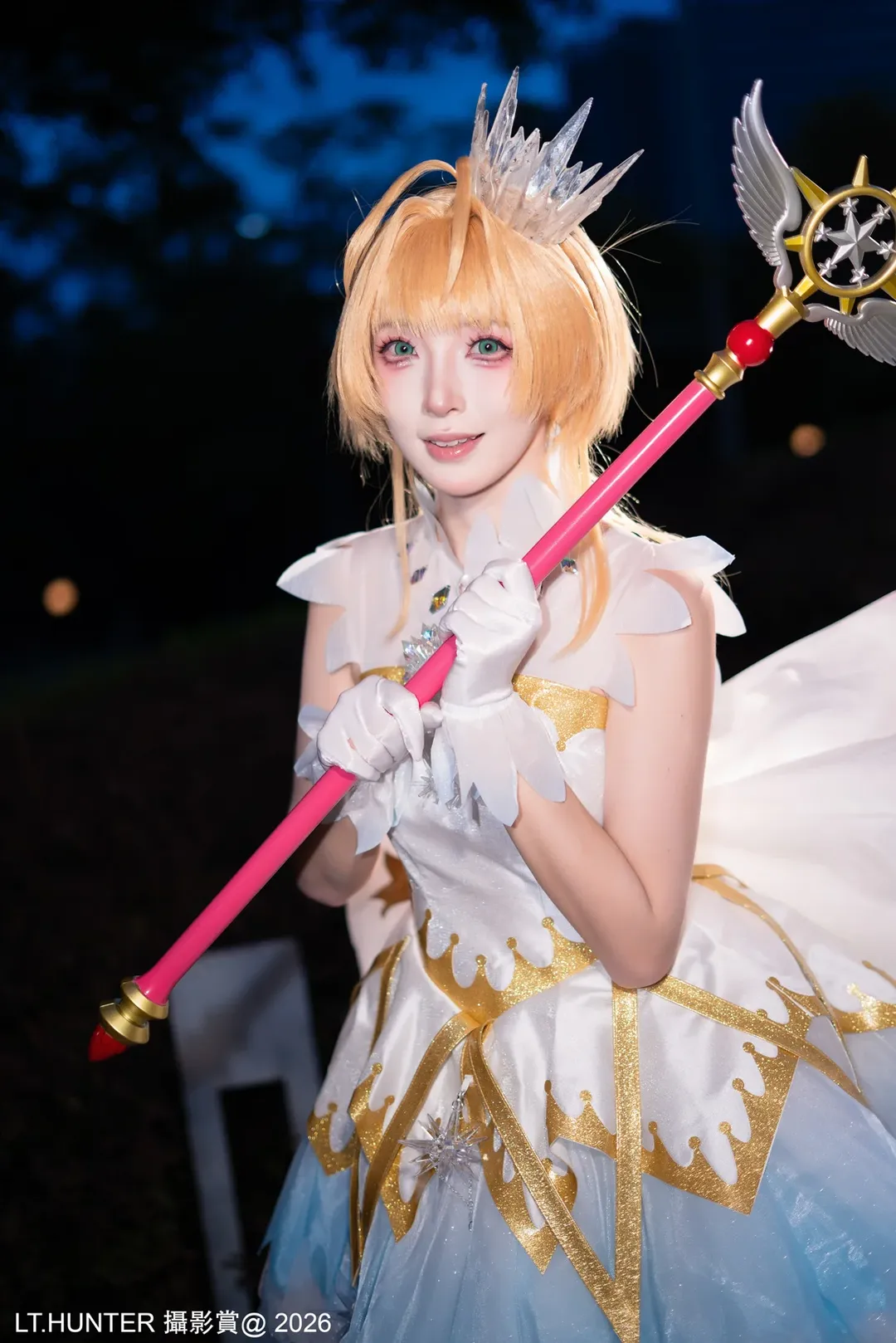 【小櫻cos】螢火蟲漫展的夜景魔法時刻 - 第 9 張
