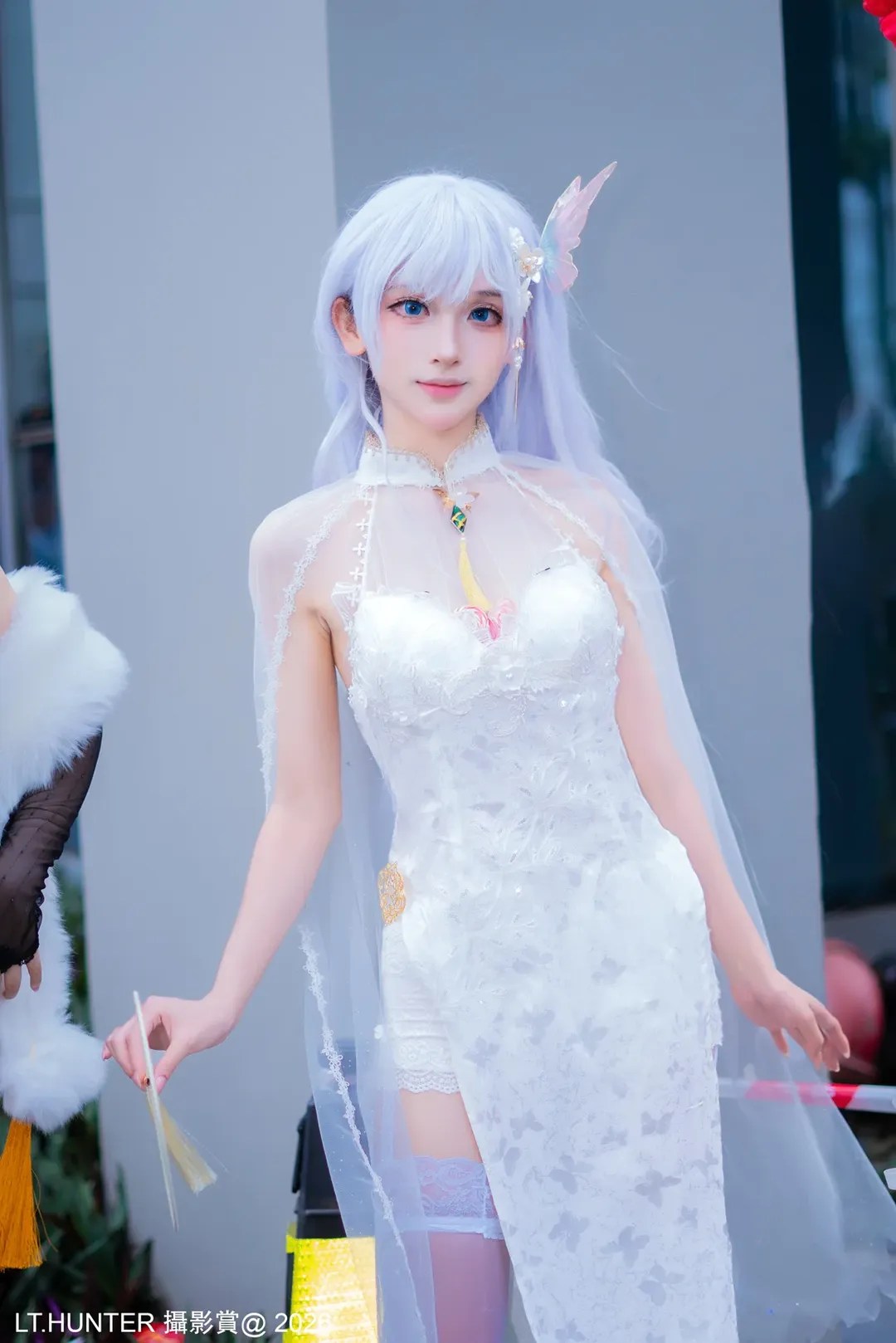 萤火虫漫展的碧蓝航线白丝旗袍cos - 第 1 张