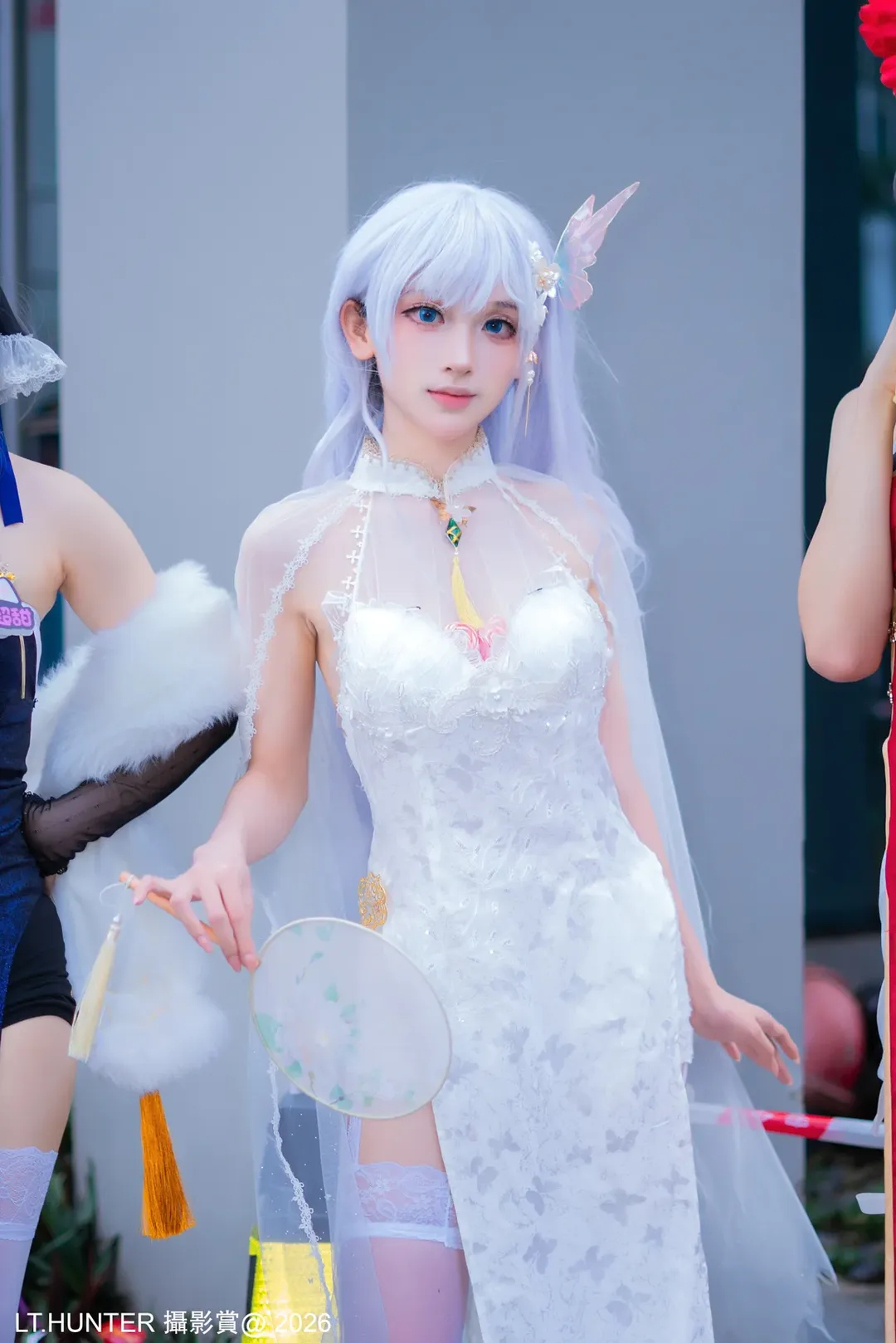 萤火虫漫展的碧蓝航线白丝旗袍cos - 第 2 张