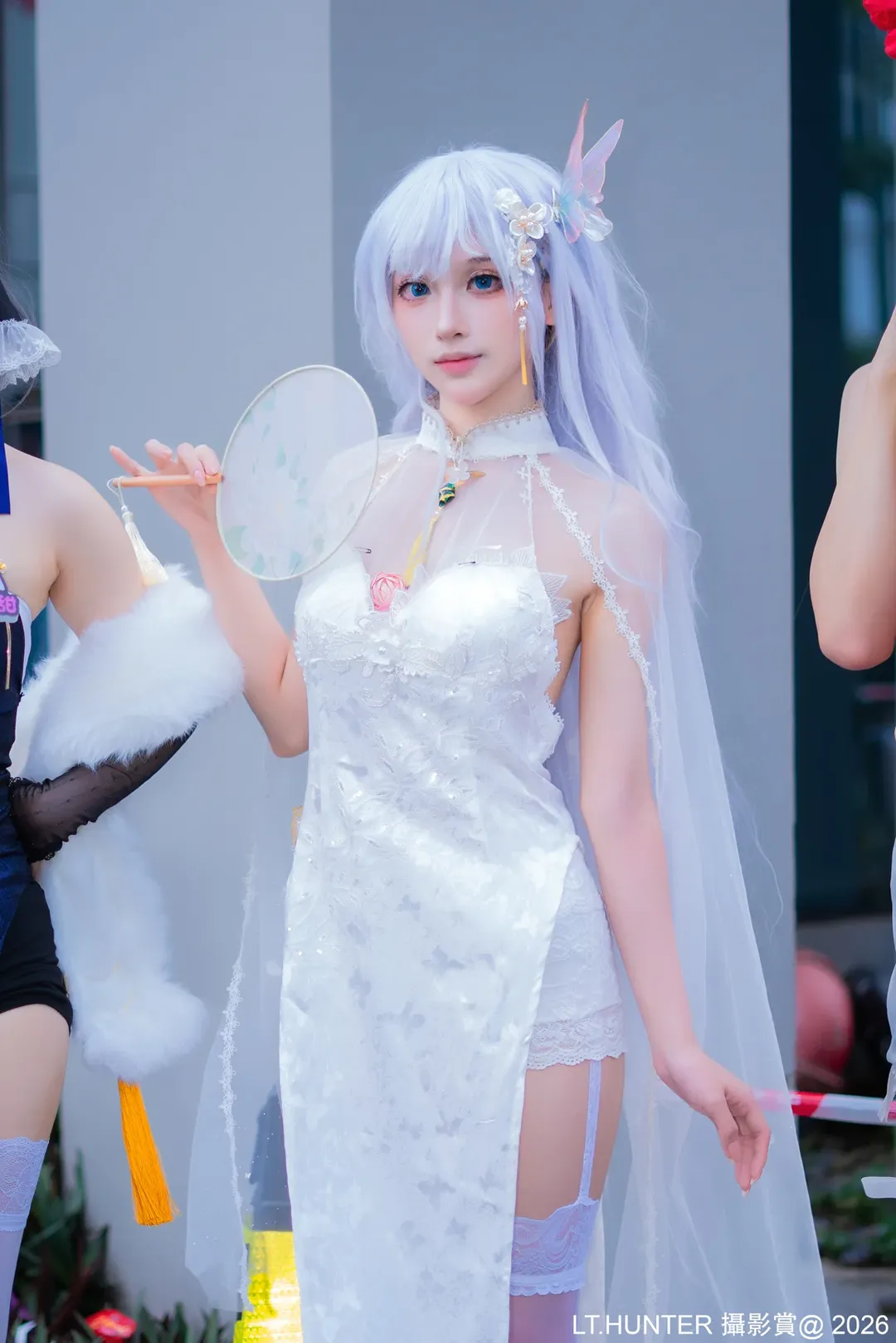 萤火虫漫展的碧蓝航线白丝旗袍cos - 第 3 张