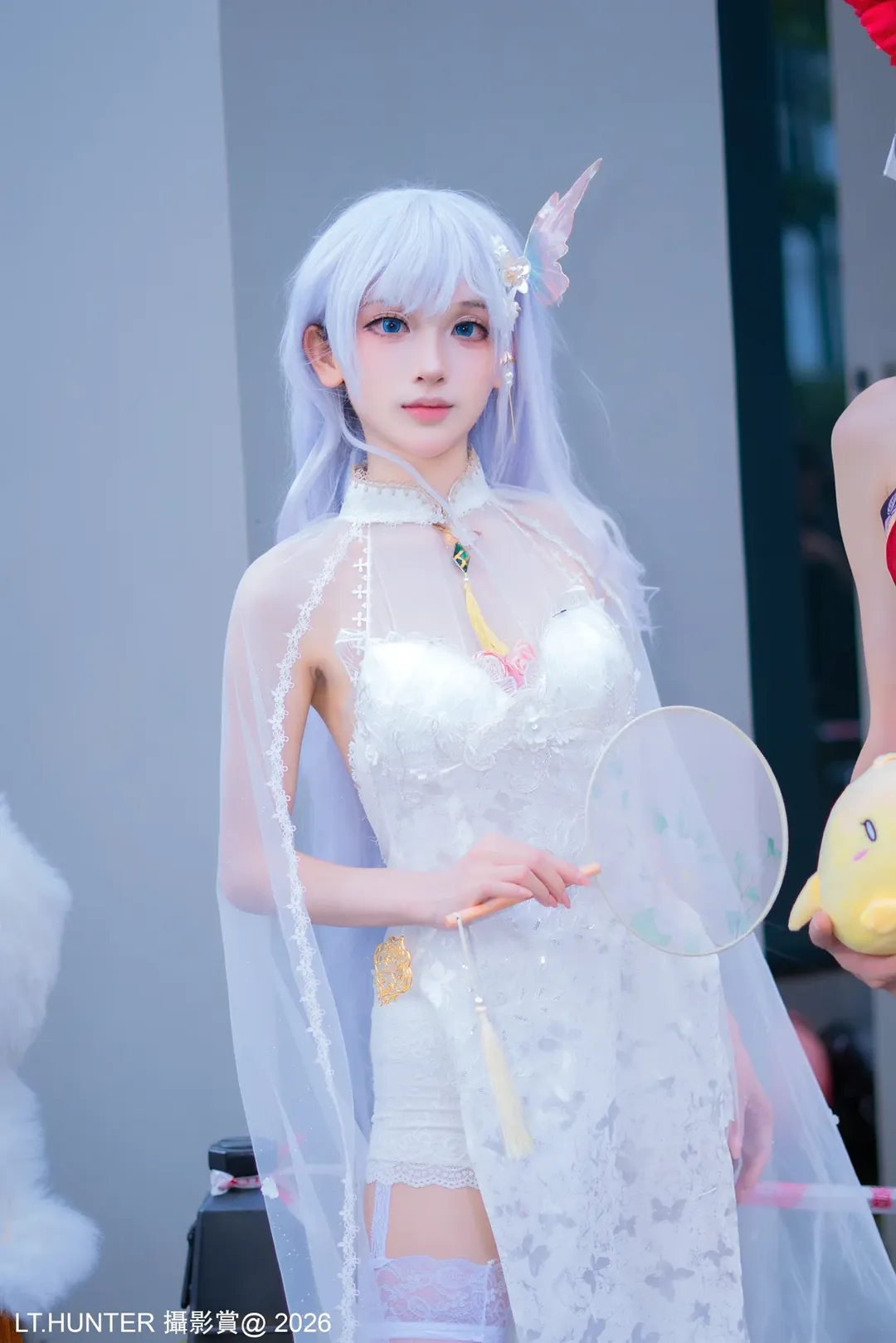 萤火虫漫展的碧蓝航线白丝旗袍cos - 第 6 张