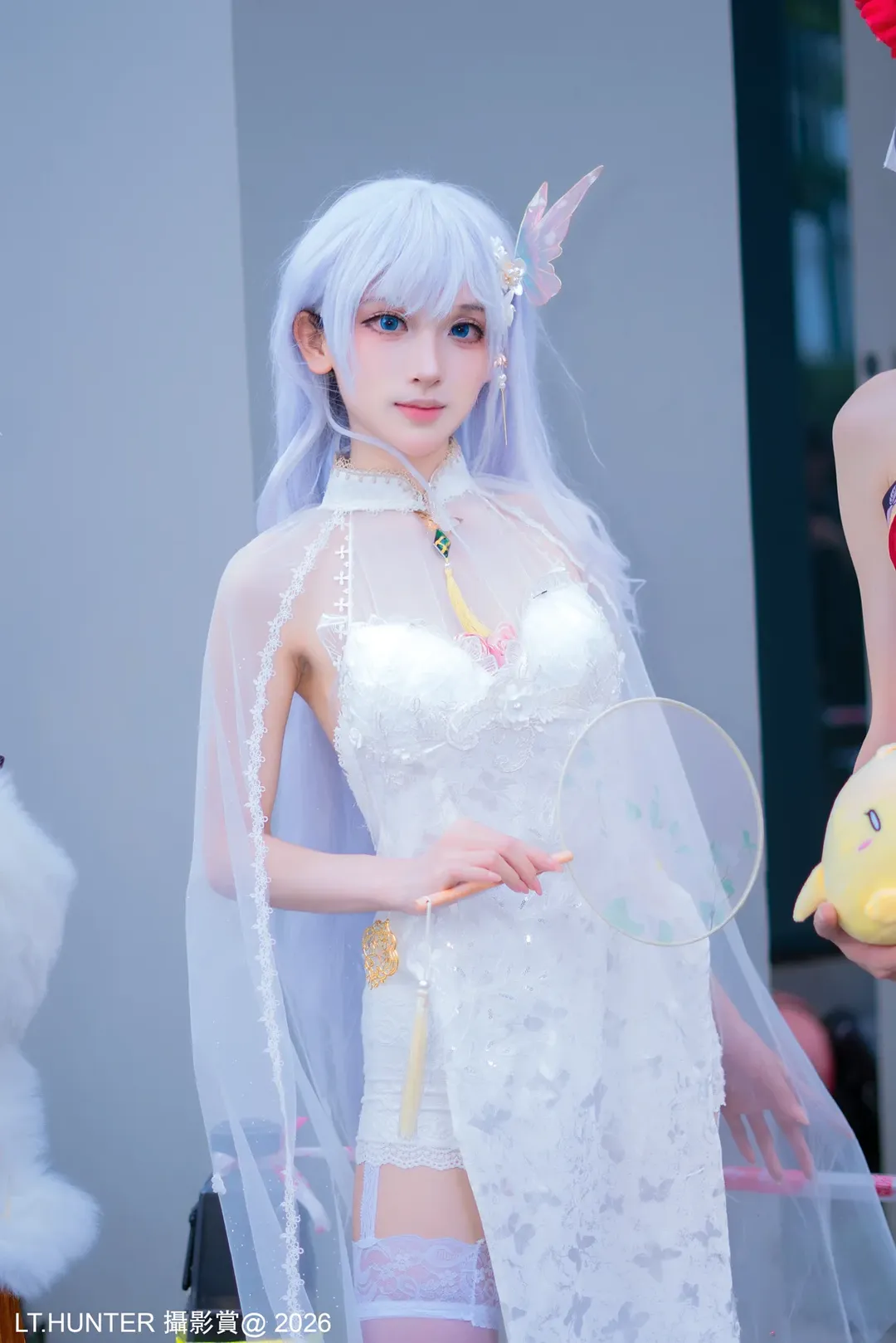 萤火虫漫展的碧蓝航线白丝旗袍cos - 第 7 张