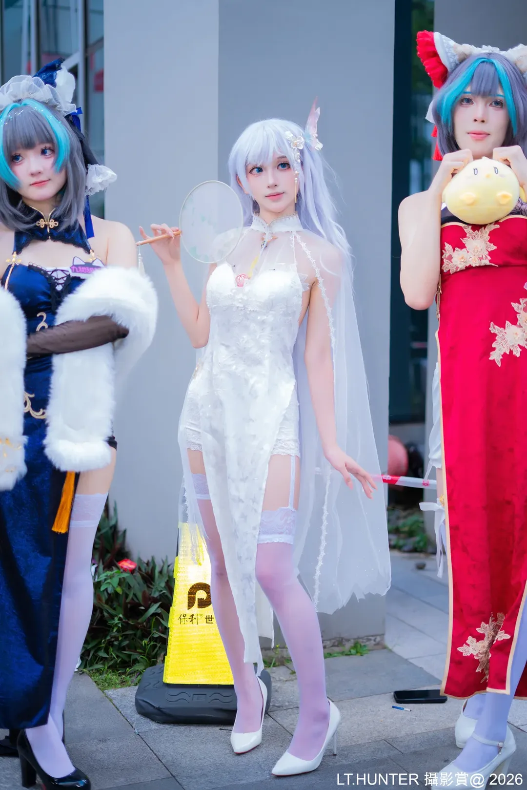 萤火虫漫展的碧蓝航线白丝旗袍cos - 第 8 张
