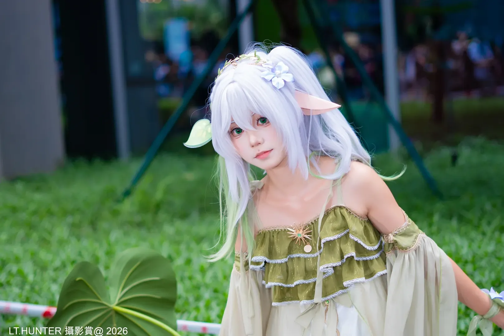 【小草神cos】原神须弥的精灵在萤火虫漫展 - 第 3 张