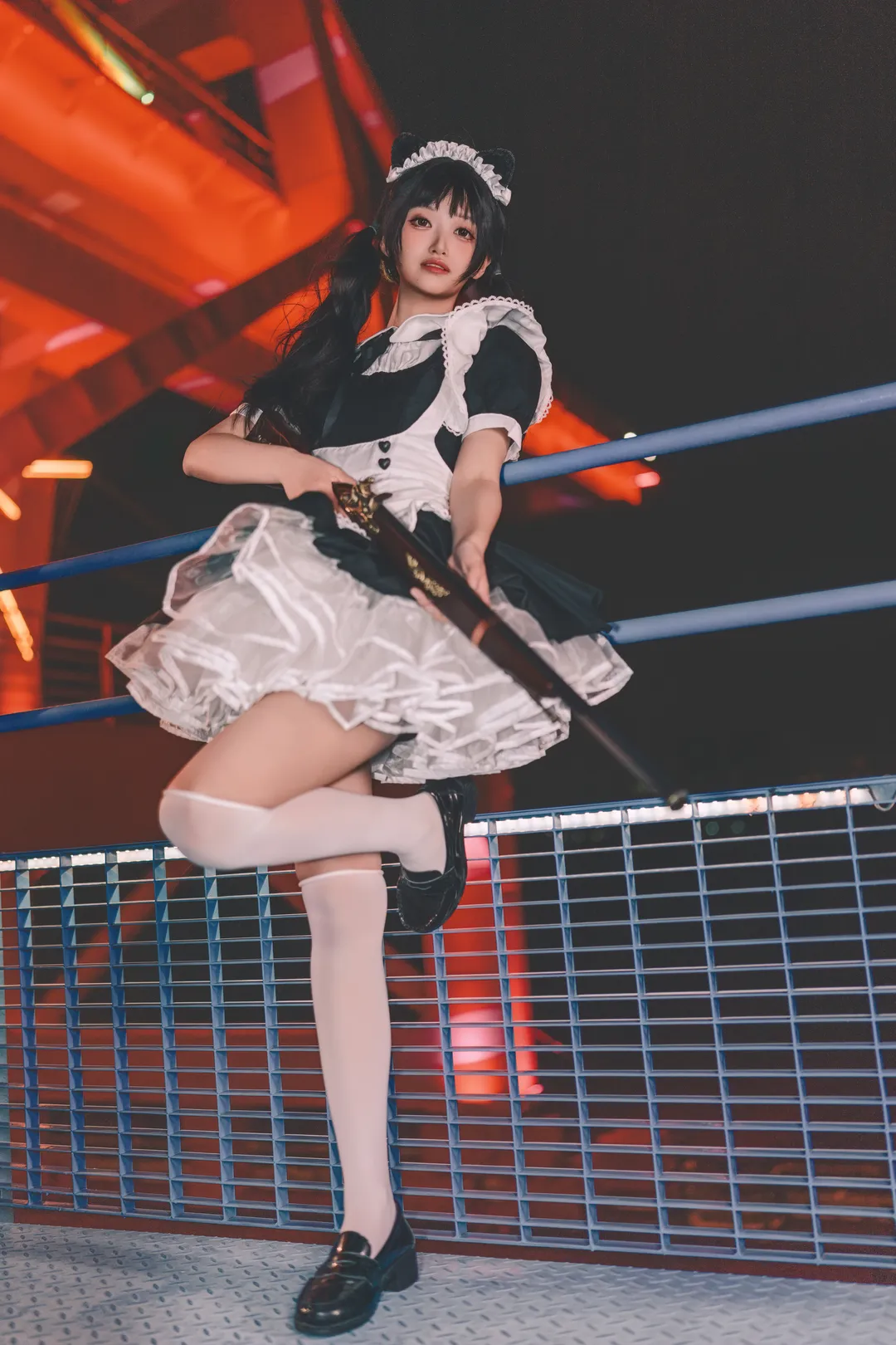 這套工業風戰鬥女僕的搭配非常出片 - 第 2 張
