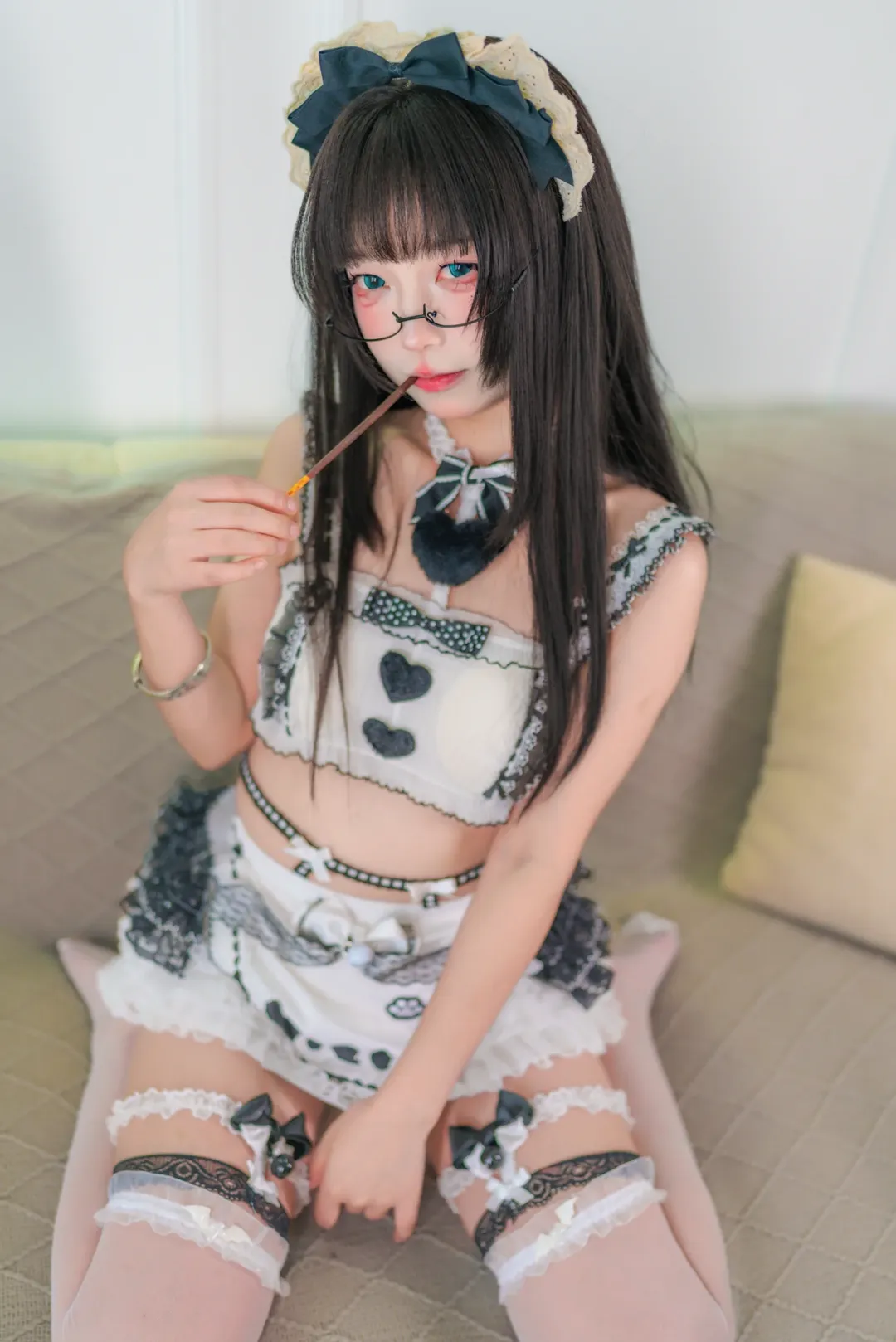 这套猫娘白丝真的很好拍