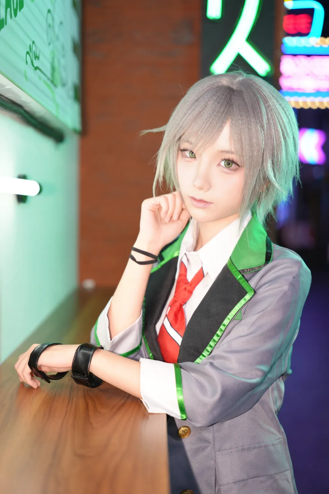 【日野森志步cos】倾盆大雨的大晴天，在pjsk里捕捉志步的帅气瞬间 - 第 3 张