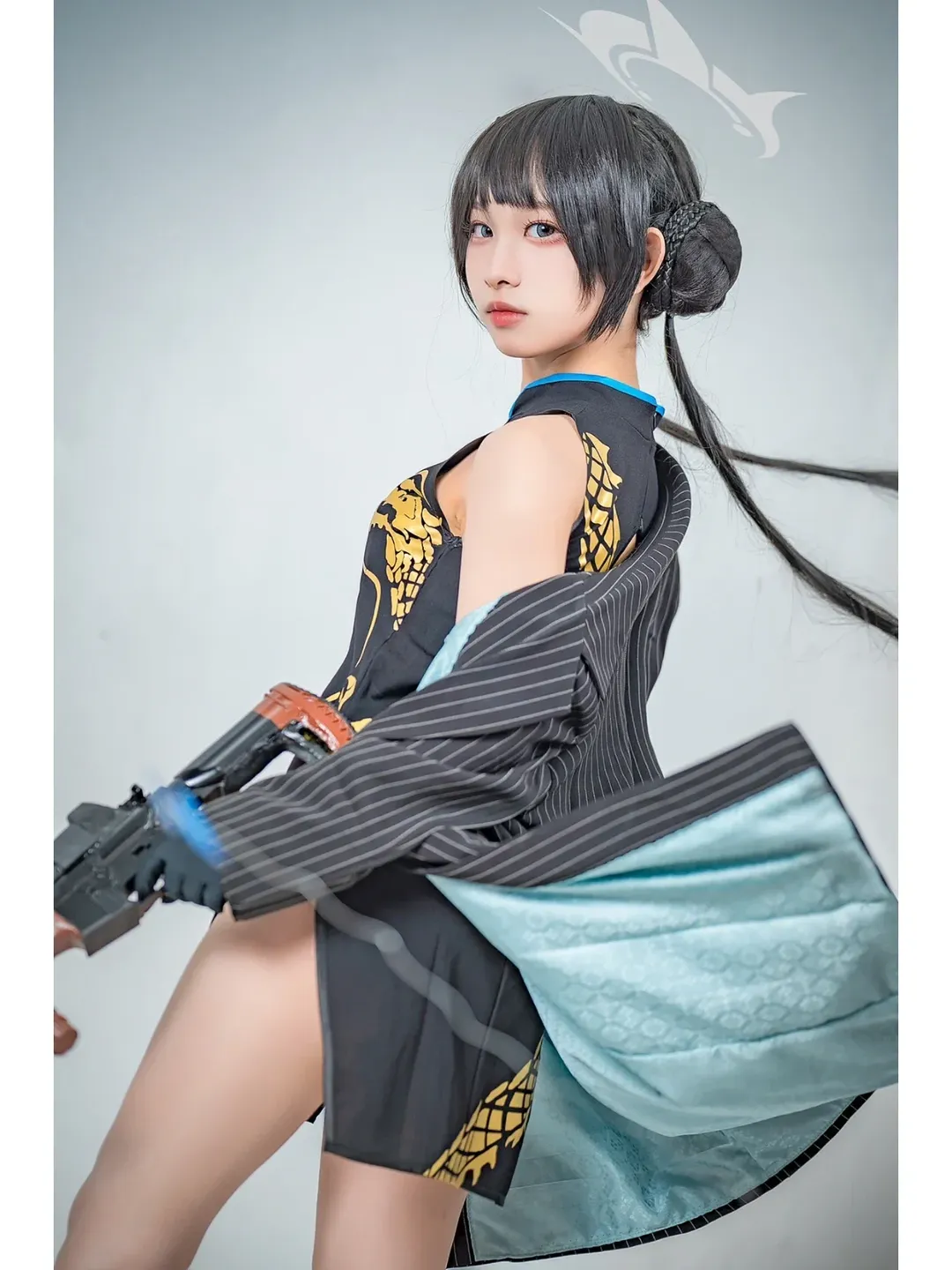 【妃咲cos】碧蓝档案玄龙门下的女王气场 - 第 5 张