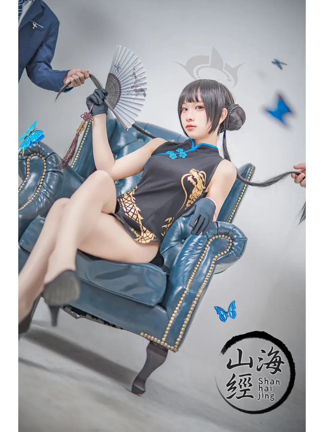 【妃咲cos】碧蓝档案玄龙门下的女王气场 - 第 6 张
