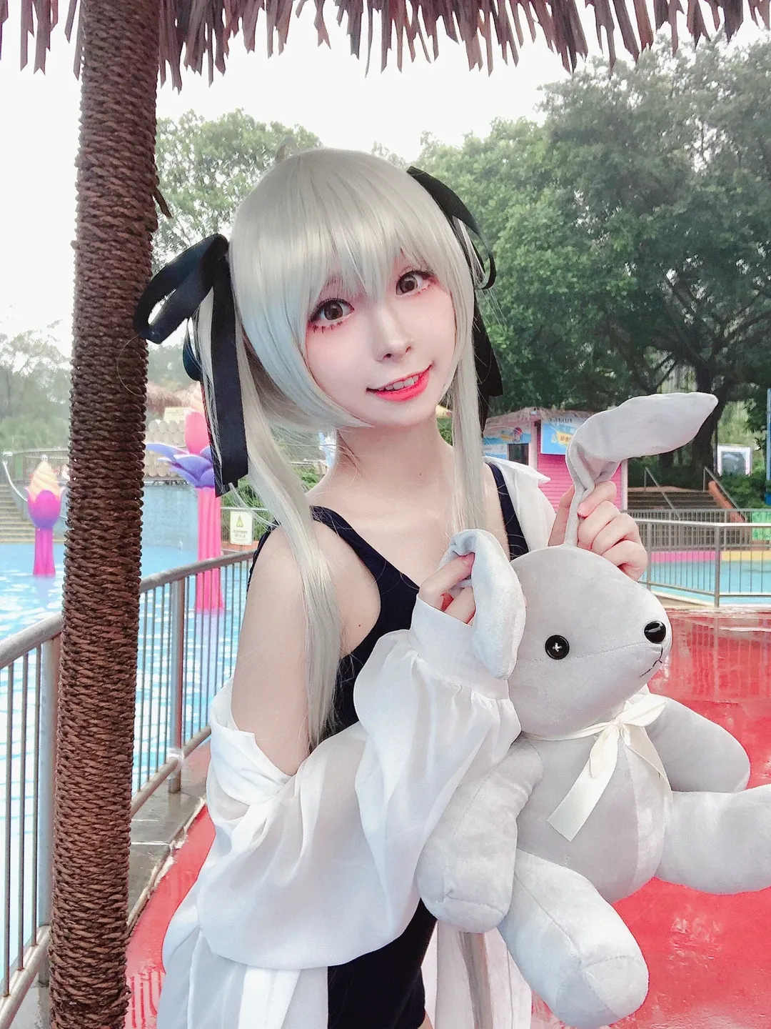 【穹妹cos】缘之空里的经典死库水，长隆水上乐园夏日游 - 第 2 张