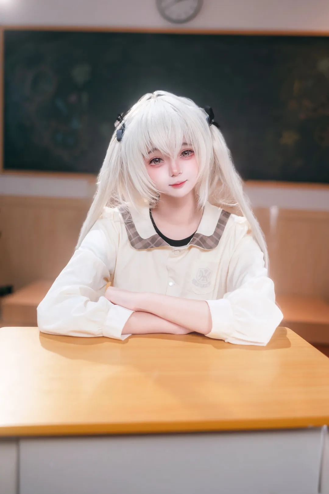 【春日野穹cos】緣之空裡屬於我的靜謐教室時光 - 第 4 張