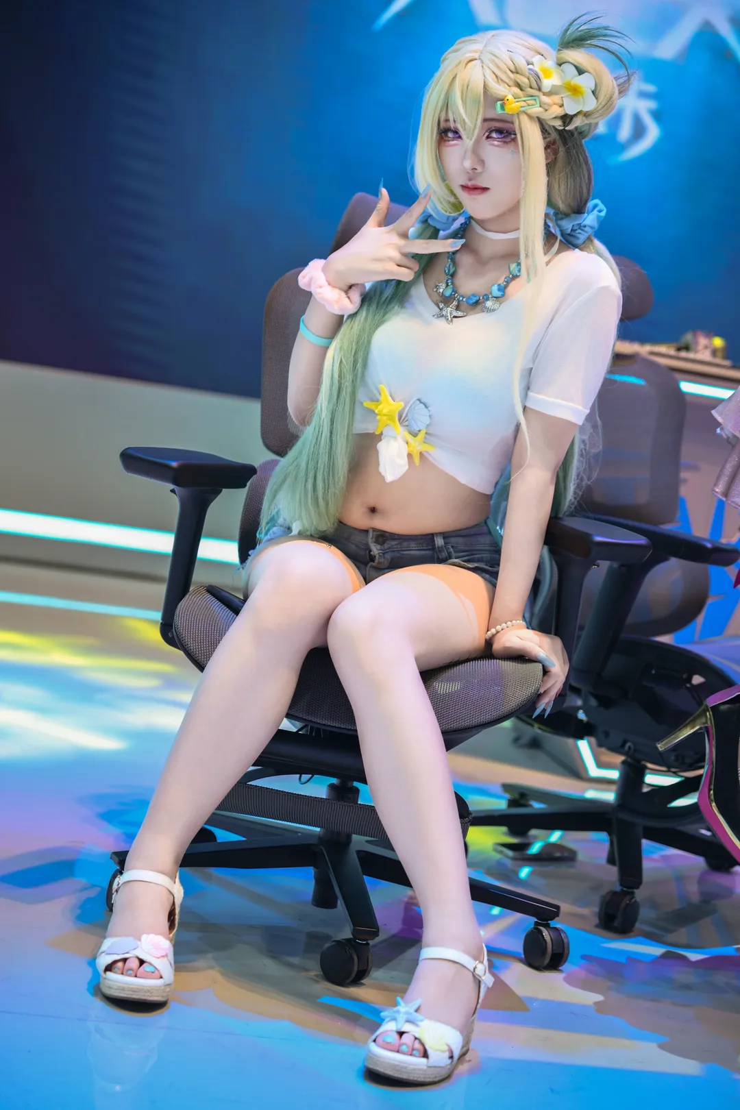 ChinaJoy2026漫展随拍，从精灵到机能风的换装日常 - 第 9 张