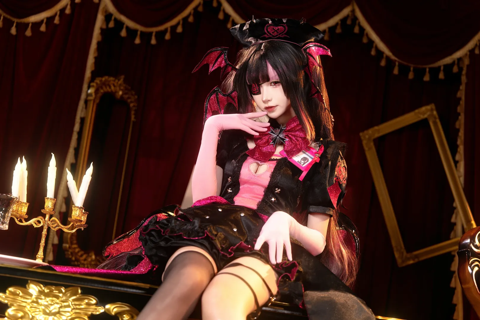 【莫里茨亲王cos】碧蓝航线铁血重巡的哥特吸血鬼之夜 - 第 3 张