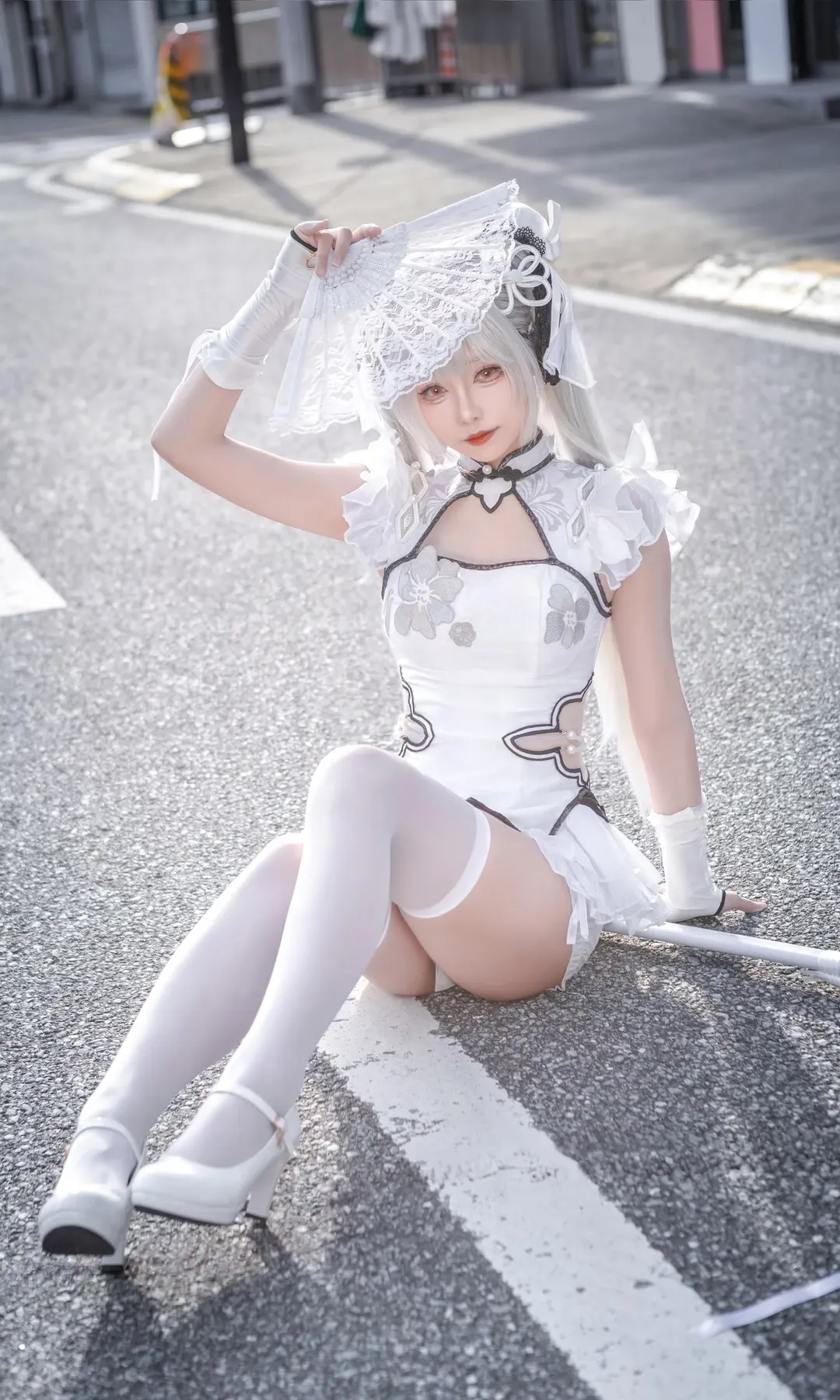 【殷紫萍cos】永劫无间萤火虫漫展返图，来找萍儿切磋一下 - 第 3 张