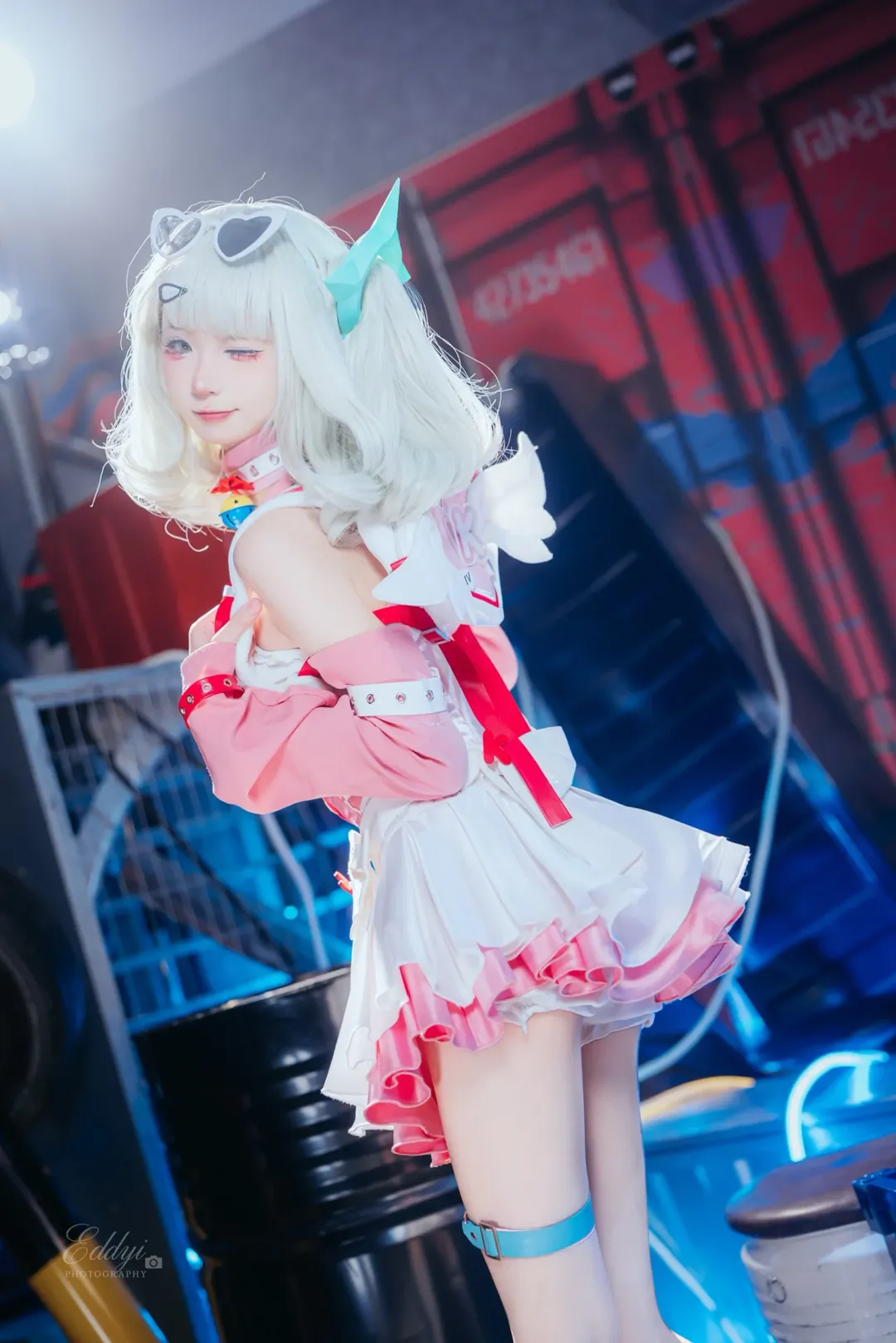 【妄想天使cos】绝区零里的甜酷机械风少女 - 第 1 张