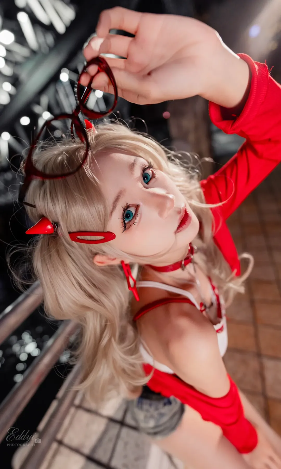 【高卷杏cos】自动鱼眼头下的女神异闻录5，一秒出镜变成二次元 - 第 3 张