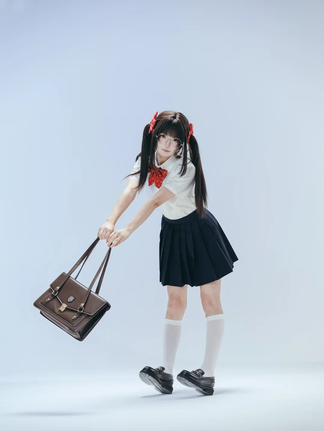 白棚里的JK学妹，一秒回到校园时光 - 第 1 张