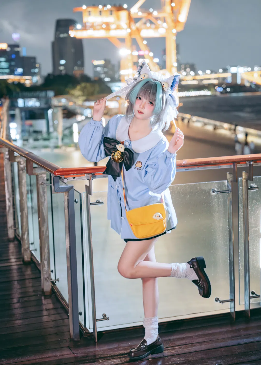 【柴郡cos】碧藍航線黃昏轉夜景實拍教程 - 第 9 張