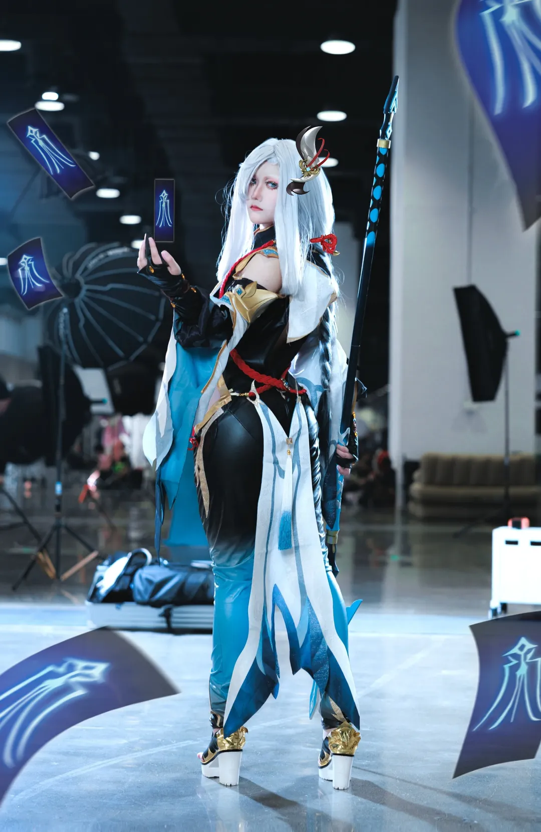 【申鹤cos】原神申鹤的漫展场照分享 - 第 3 张