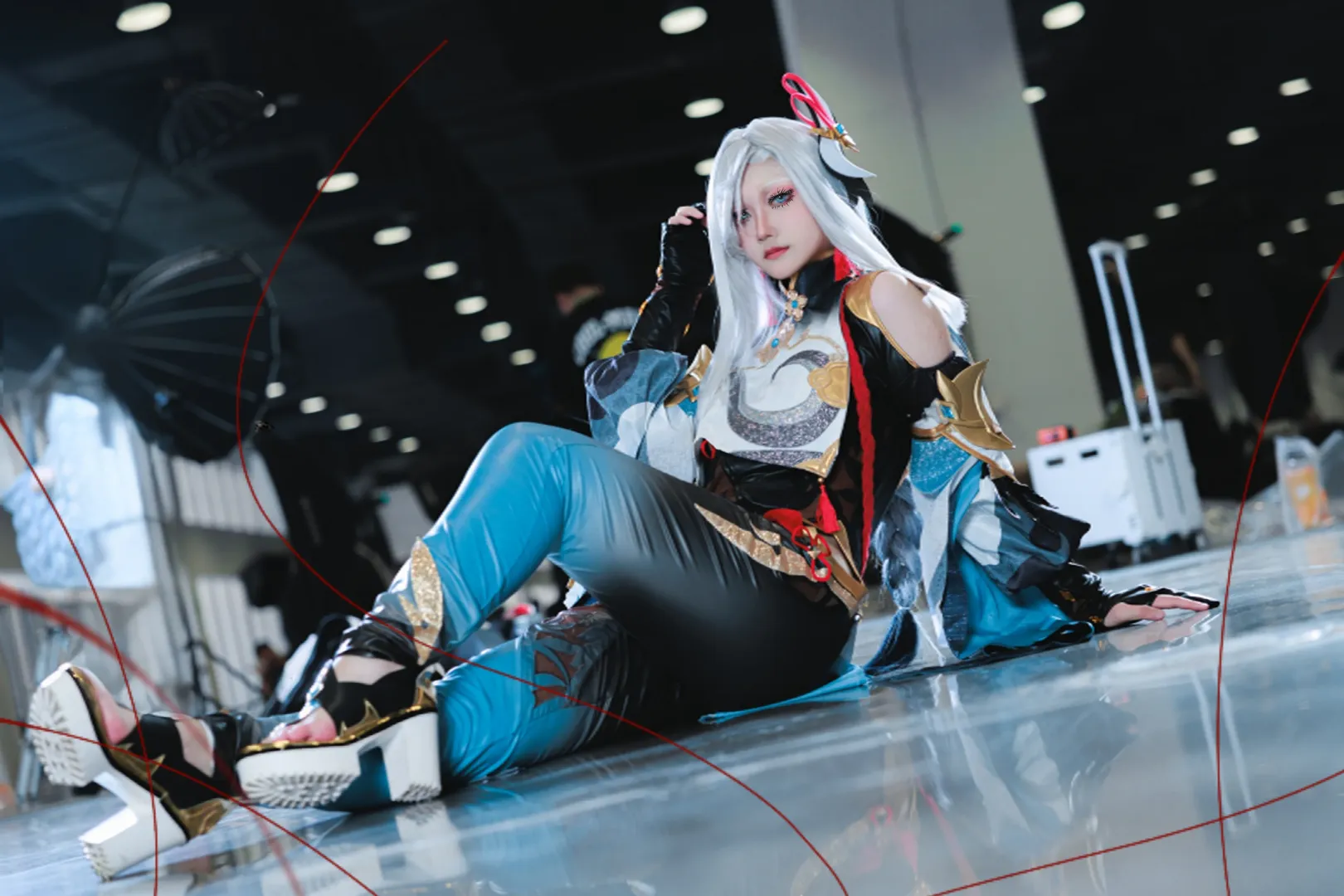 【申鹤cos】原神申鹤的漫展场照分享 - 第 6 张
