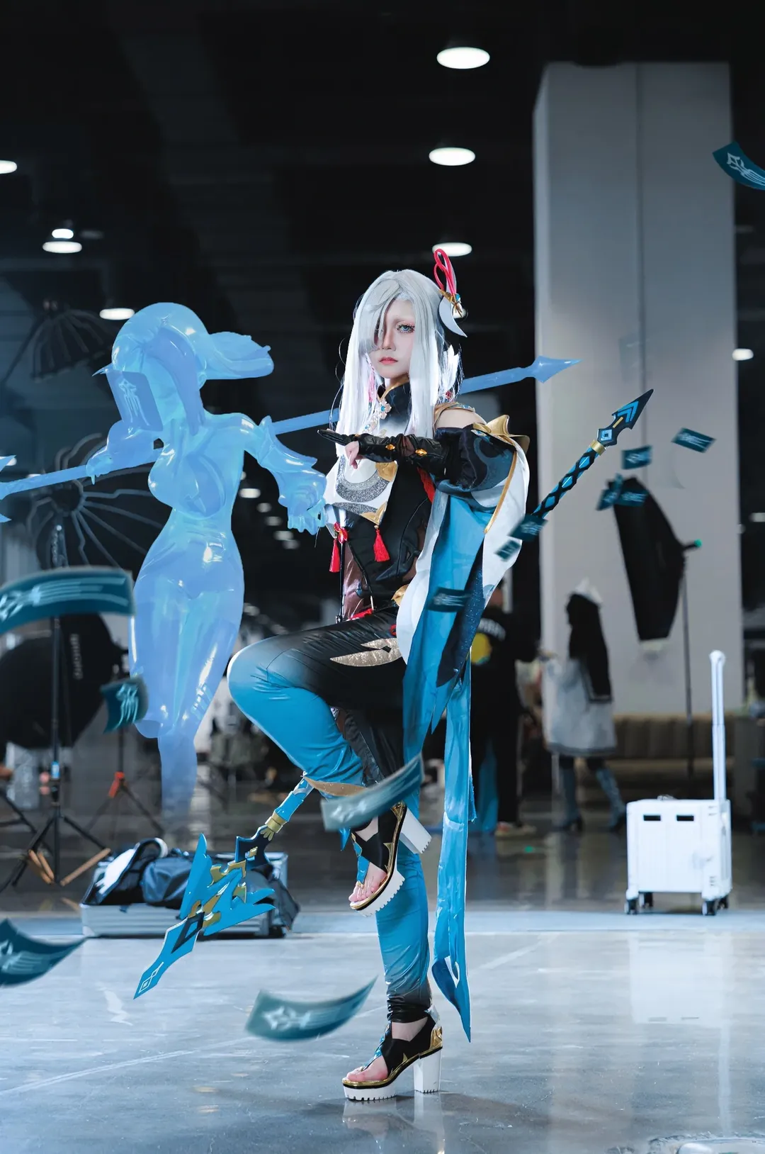 【申鹤cos】原神申鹤的漫展场照分享 - 第 7 张