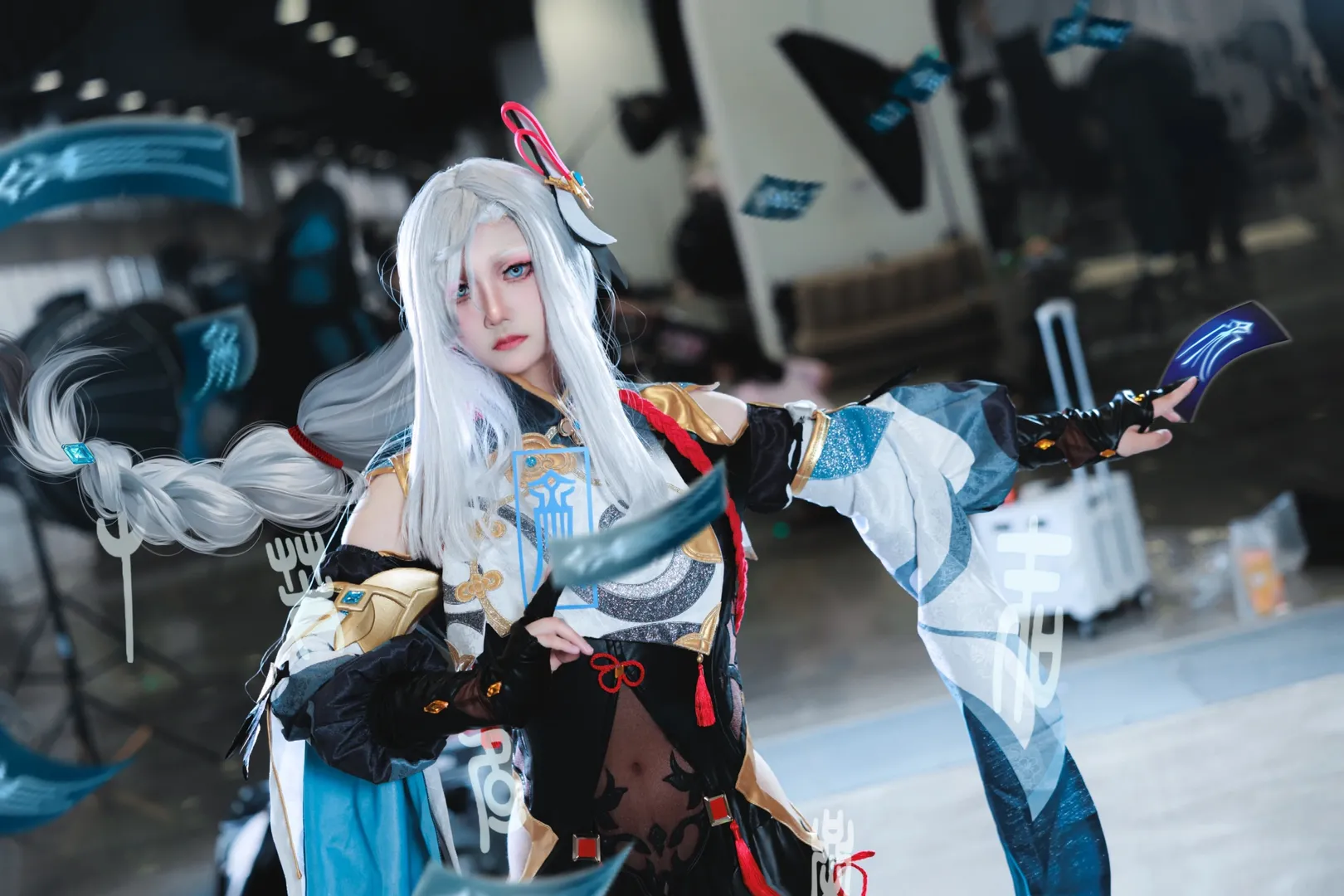 【申鹤cos】原神申鹤的漫展场照分享 - 第 8 张