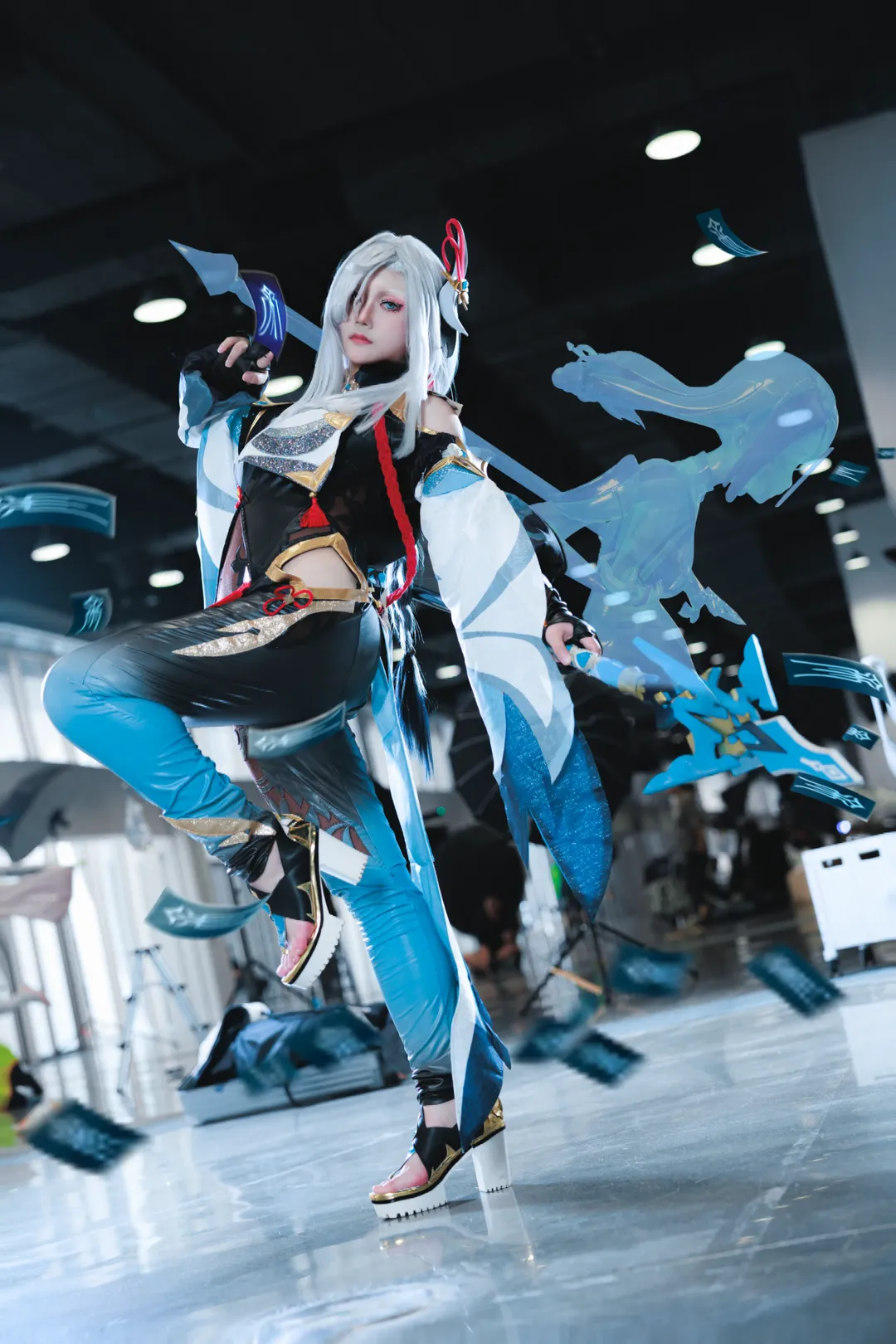 【申鹤cos】原神申鹤的漫展场照分享 - 第 9 张