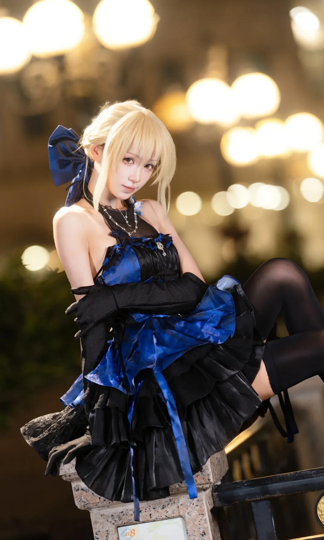 【阿尔托莉雅cos】fate誓约胜利之剑的暗夜降临 - 第 2 张