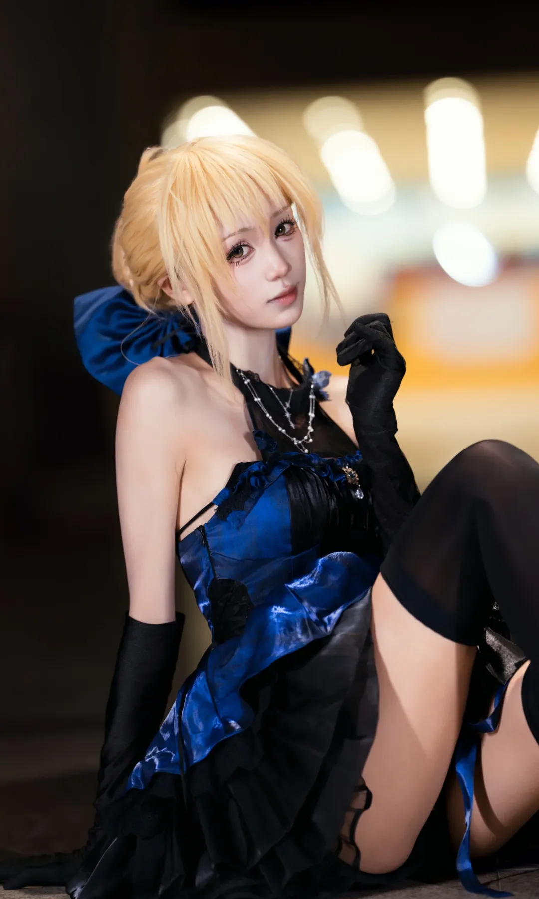 【阿尔托莉雅cos】fate誓约胜利之剑的暗夜降临 - 第 6 张