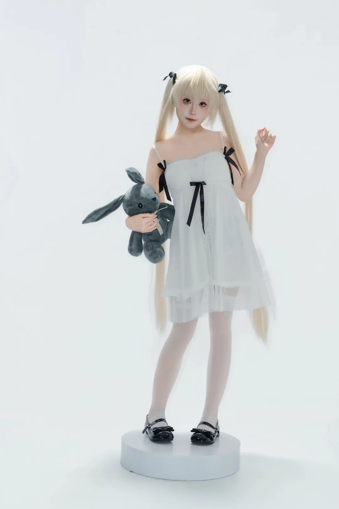 【春日野穹cos】缘之空经典白裙造型 - 第 2 张
