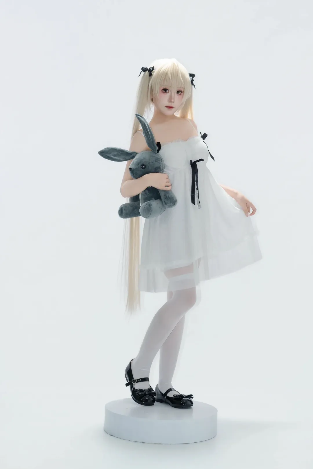 【春日野穹cos】缘之空经典白裙造型 - 第 4 张