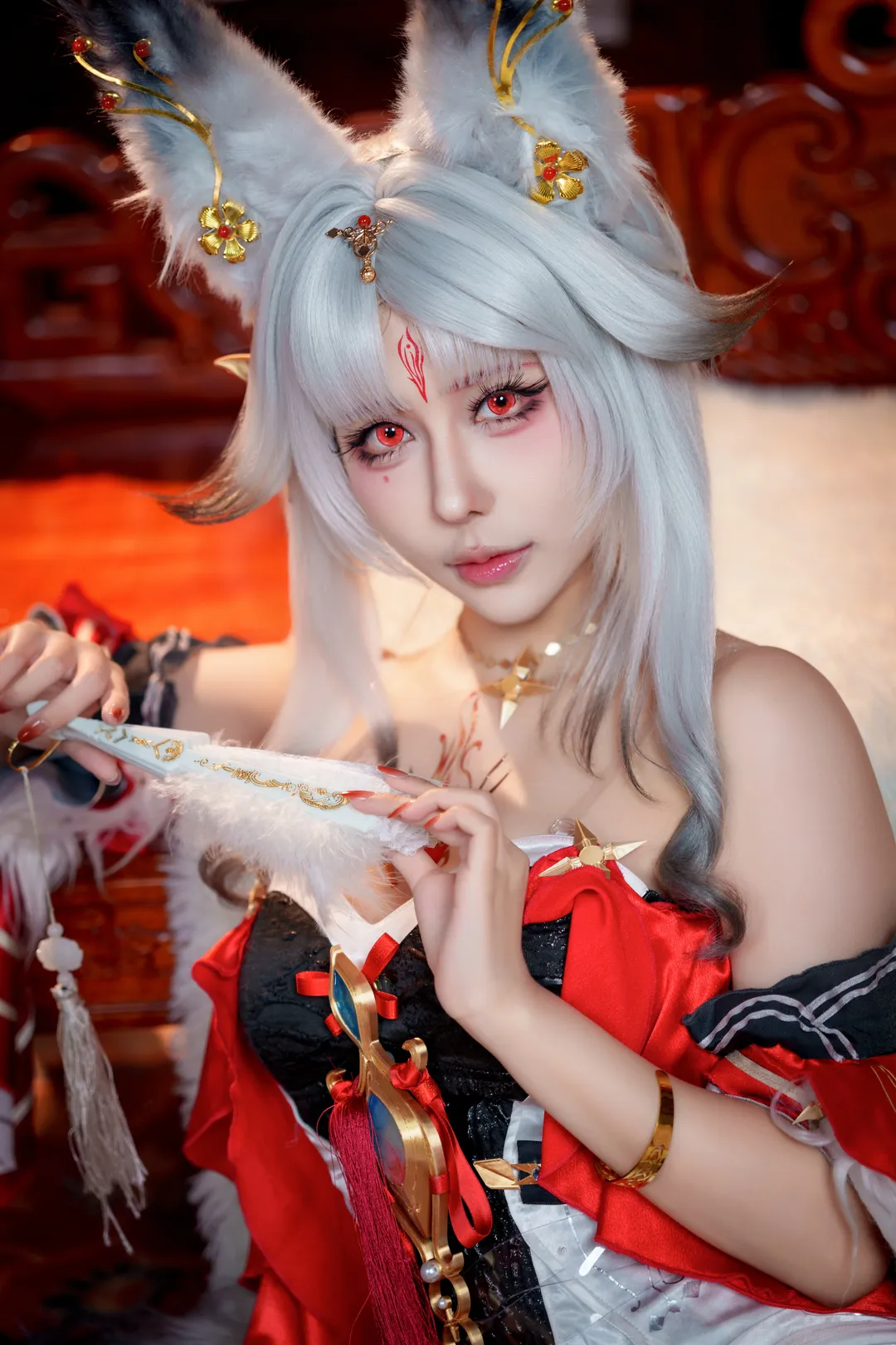 【鸣潮心月狐cos】玄方长夜，狐影踏月而来 - 第 3 张