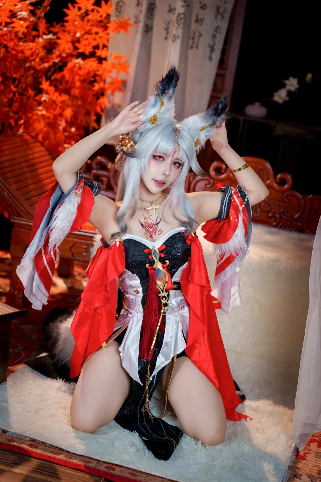 【鸣潮心月狐cos】玄方长夜，狐影踏月而来 - 第 4 张