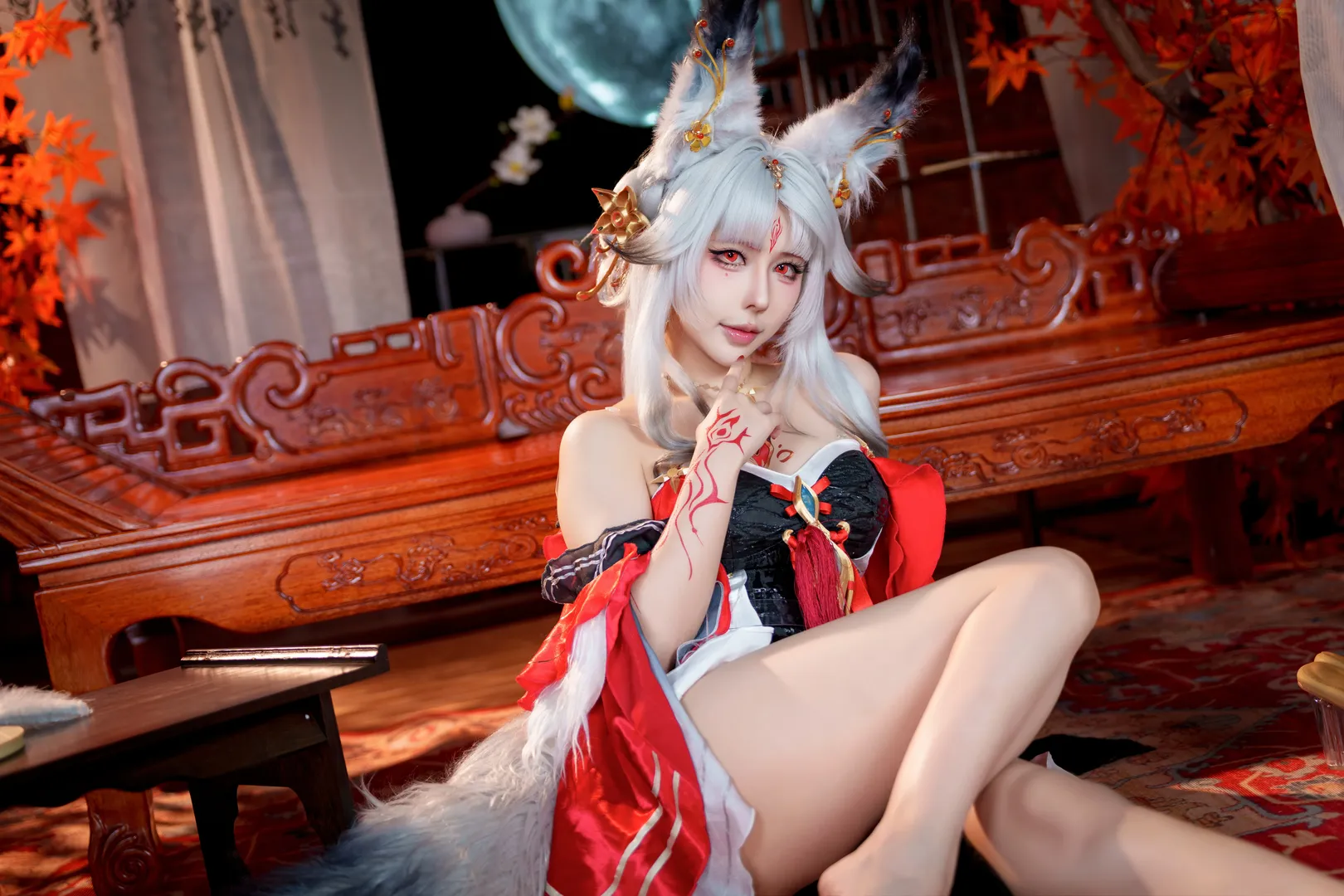 【鸣潮心月狐cos】玄方长夜，狐影踏月而来 - 第 5 张