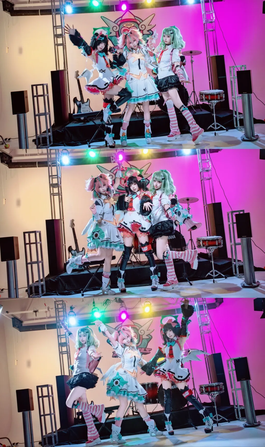 【千夏蕾咪cos】绝区零妄想天使三人组的舞台Live - 第 6 张