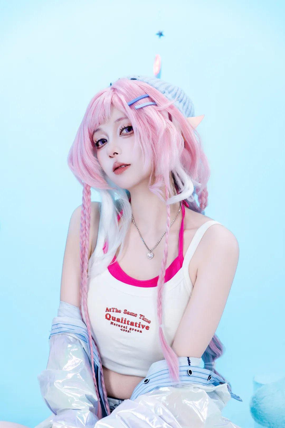 【昔涟cos】崩坏星穹铁道：美好假日杂志风拍摄 - 第 2 张