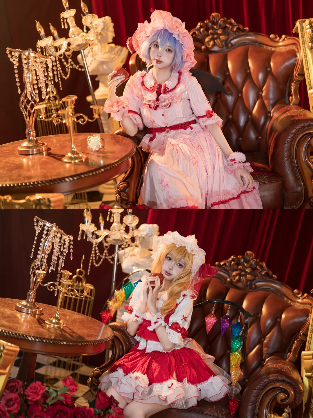 【蕾米莉亞cos】東方紅魔鄉紅魔館雙子吸血鬼日常分享 - 第 5 張