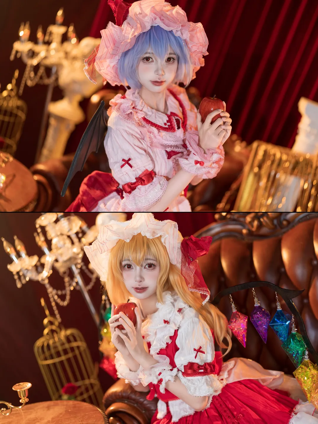 【蕾米莉亞cos】東方紅魔鄉紅魔館雙子吸血鬼日常分享 - 第 6 張
