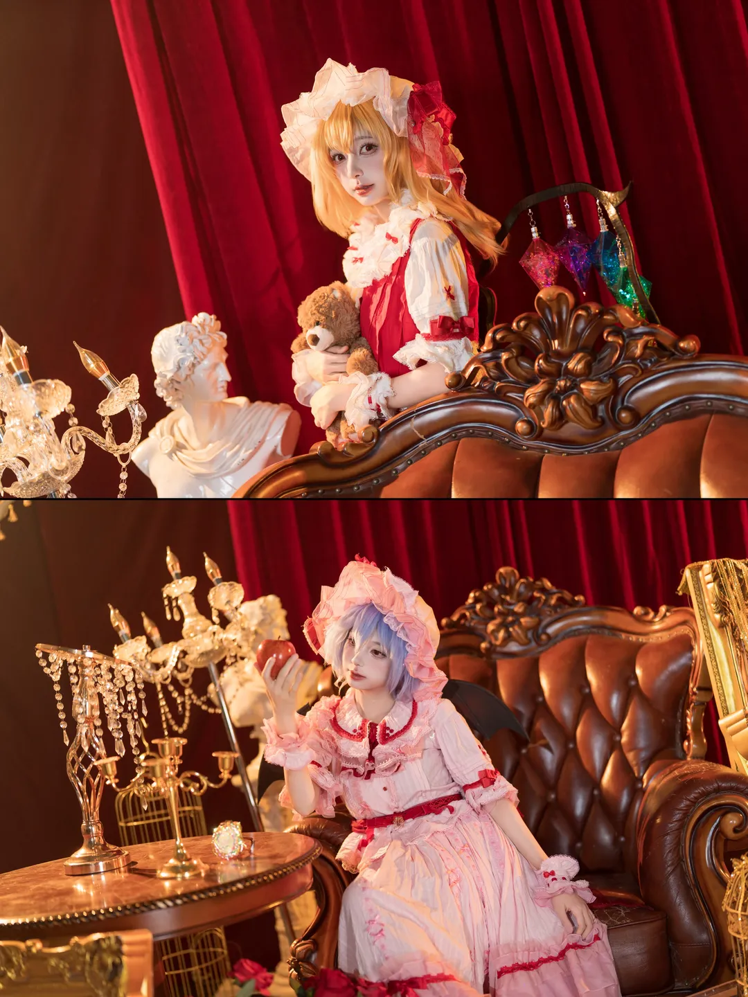 【蕾米莉亞cos】東方紅魔鄉紅魔館雙子吸血鬼日常分享 - 第 7 張