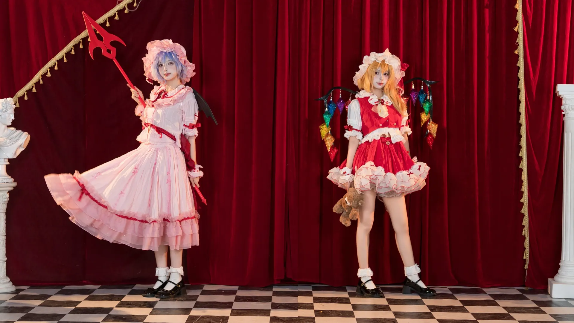 【蕾米莉亞cos】東方紅魔鄉紅魔館雙子吸血鬼日常分享 - 第 8 張