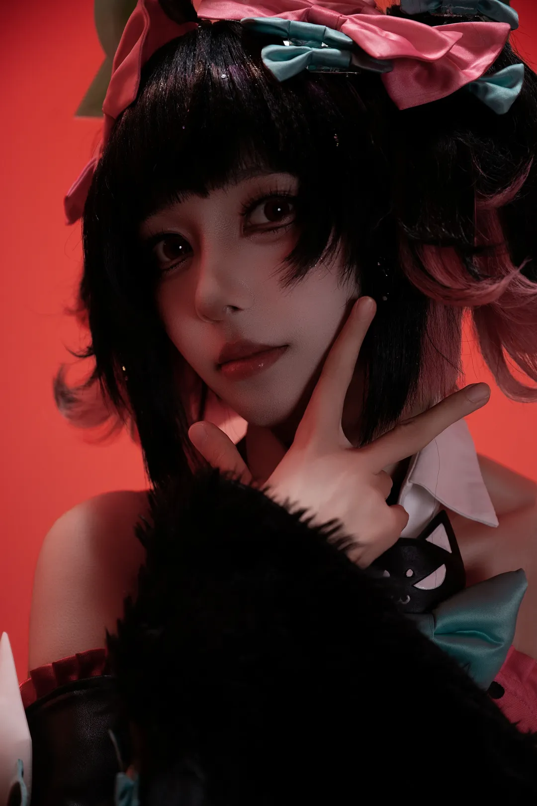 【南宫羽cos】绝区零白棚动作参考，天使的伤痕拍摄记录 - 第 4 张