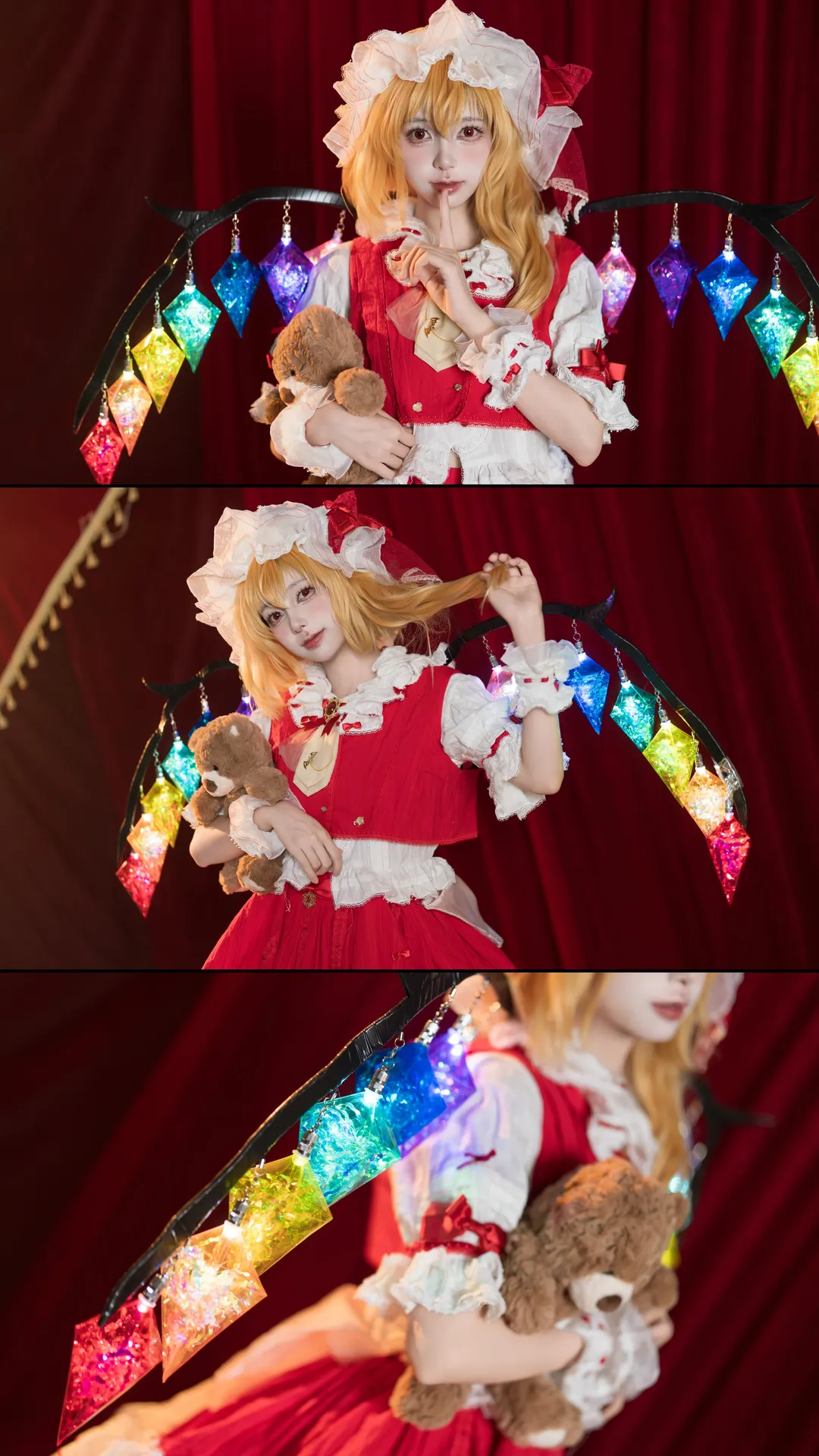 【芙兰朵露cos】东方红魔乡的舞台定格瞬间 - 第 1 张