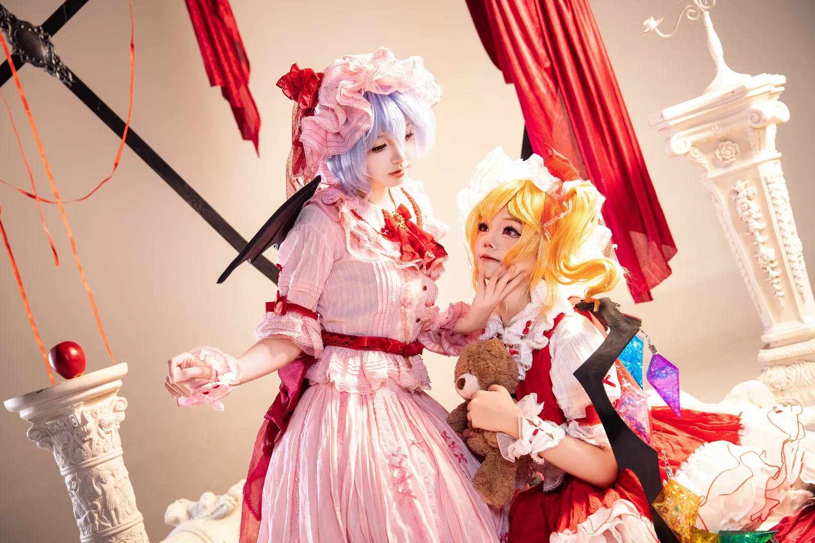 【蕾米莉亚cos】东方红魔乡红魔馆的姐妹午后时光 - 第 5 张