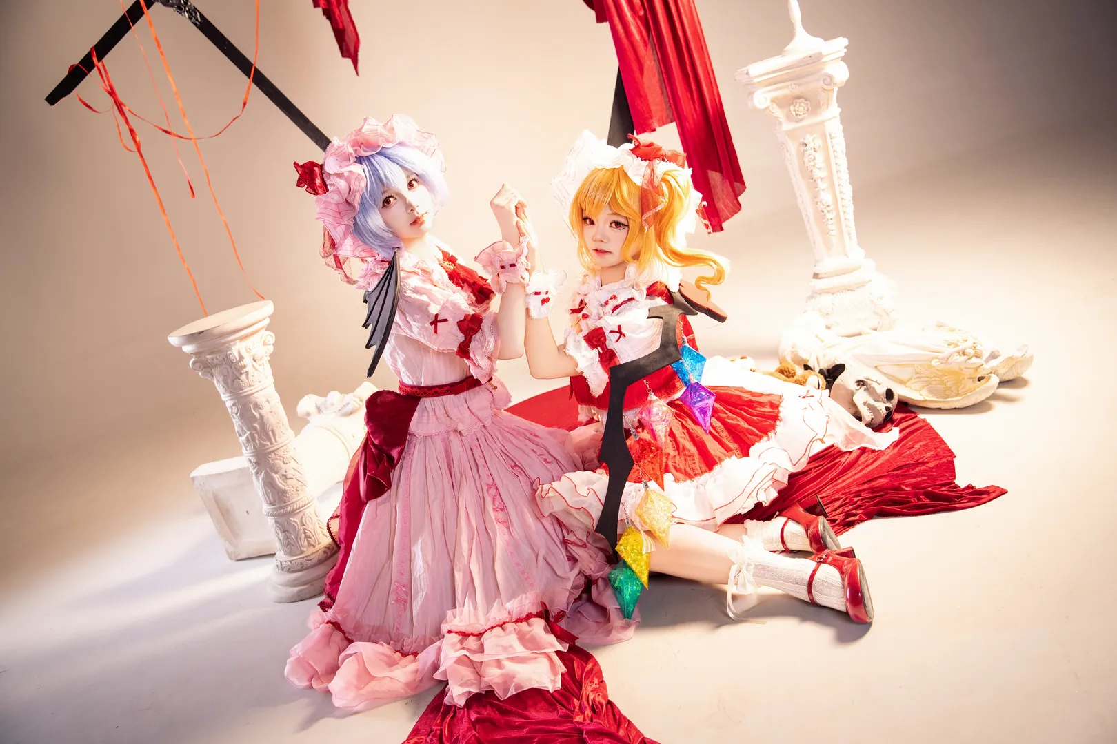 【蕾米莉亚cos】东方红魔乡红魔馆的姐妹午后时光 - 第 6 张