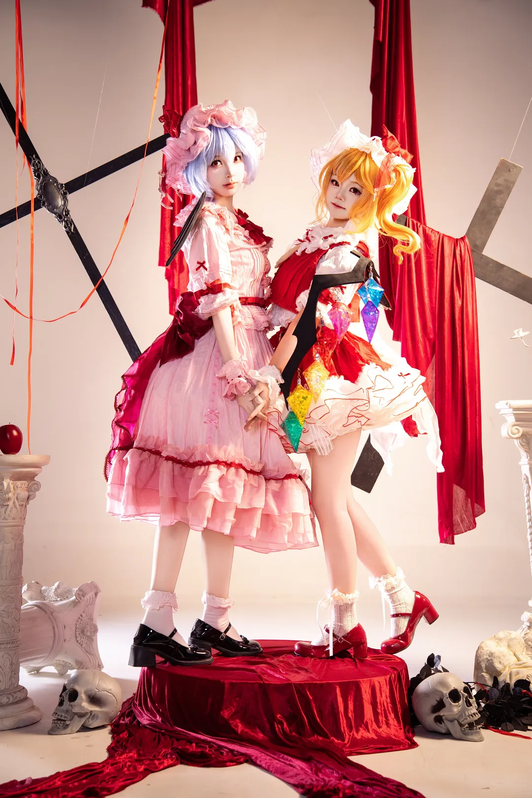 【蕾米莉亚cos】东方红魔乡红魔馆的姐妹午后时光 - 第 8 张