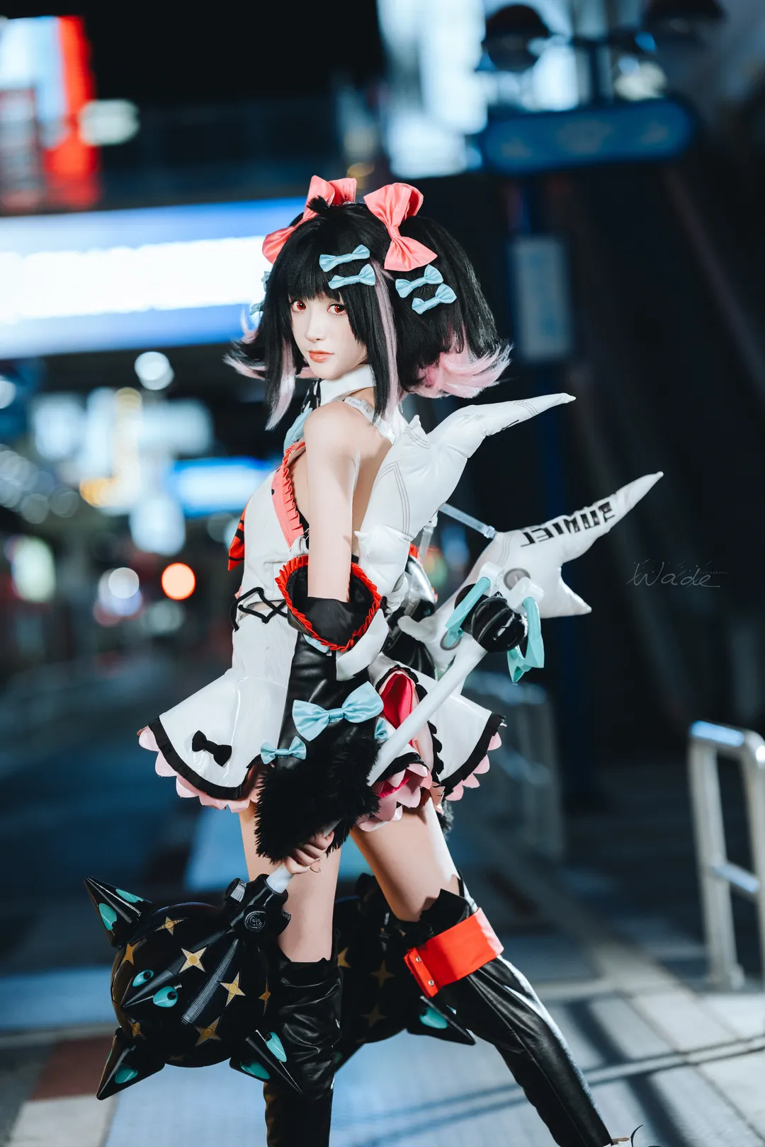 【南宮隊長cos】絕區零夜色街頭，機能風大錘少女 - 第 3 張