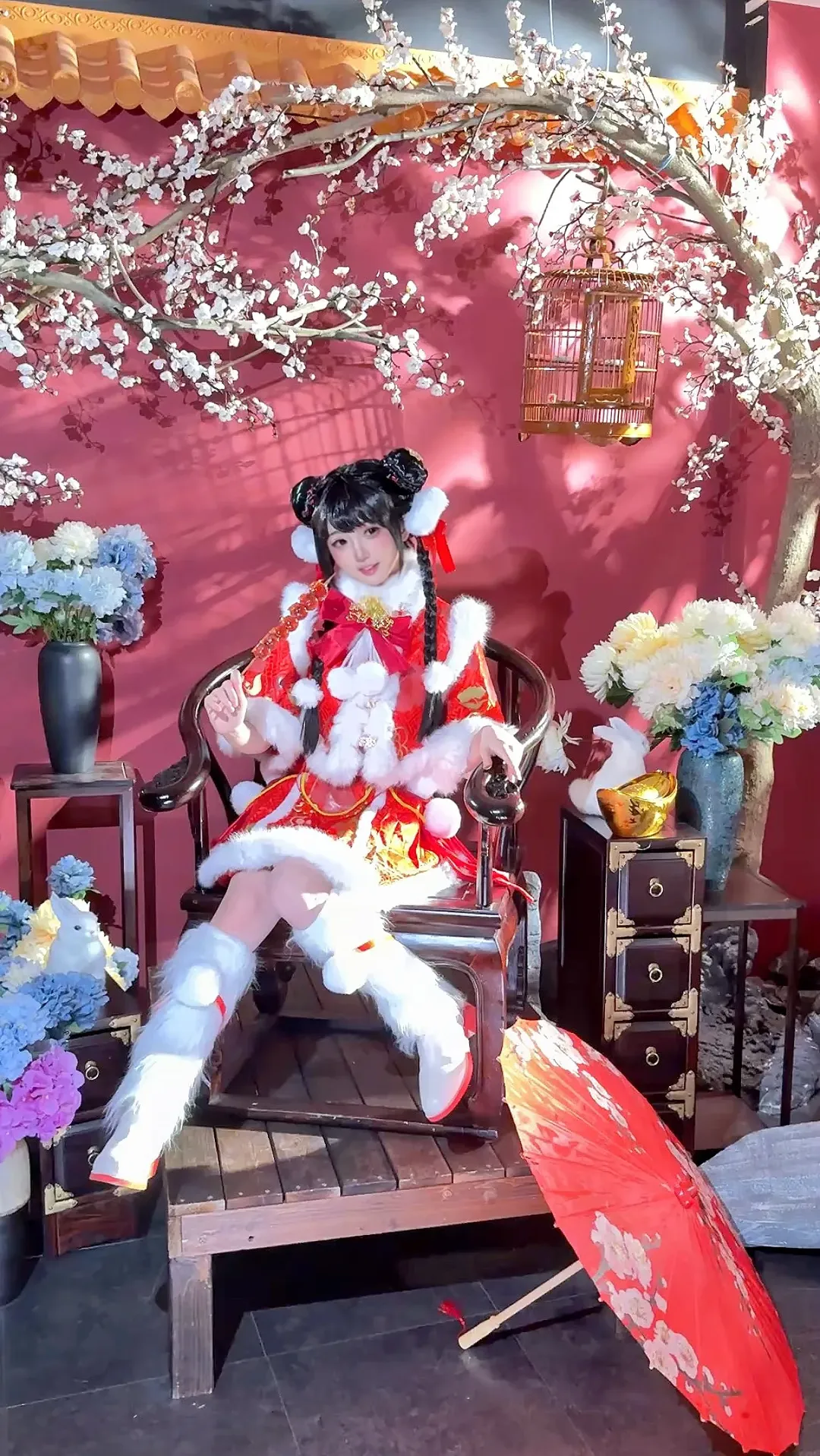 【胡桃cos】永劫無間胡桃的春節年貨正片花絮 - 第 3 張