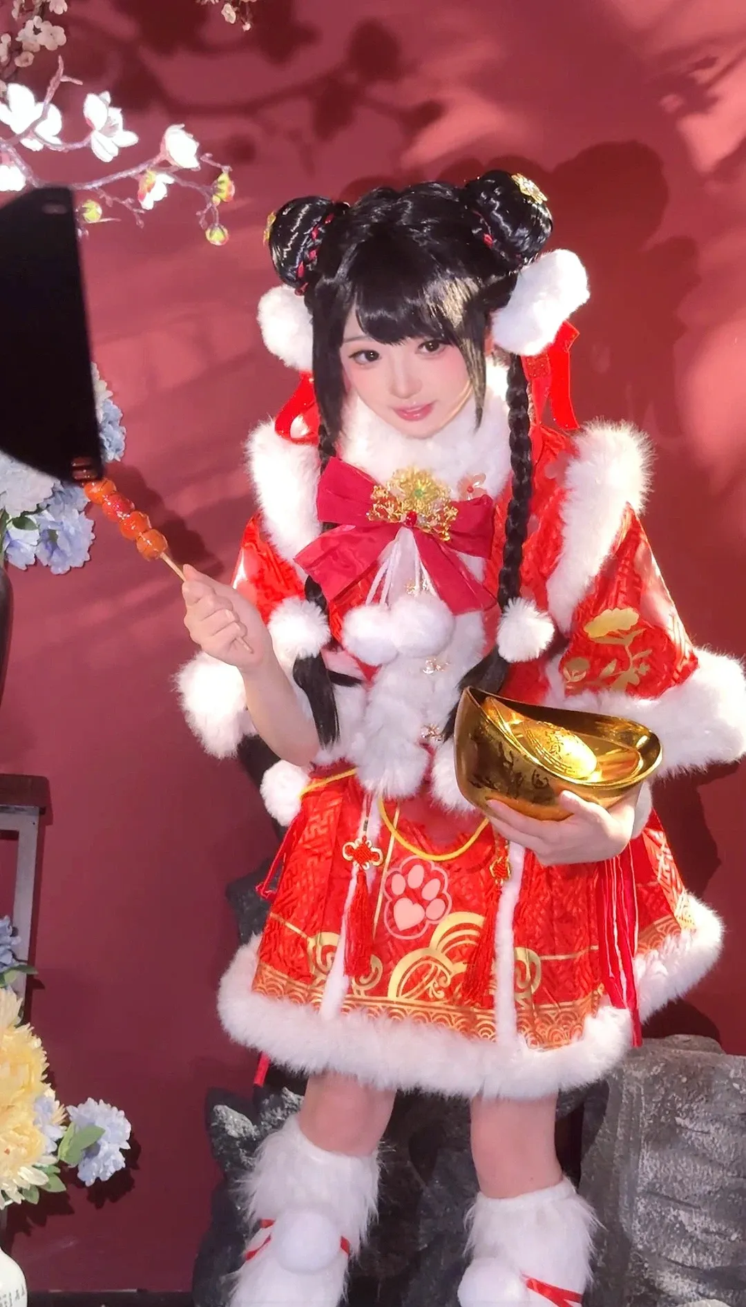 【胡桃cos】永劫無間胡桃的春節年貨正片花絮 - 第 4 張