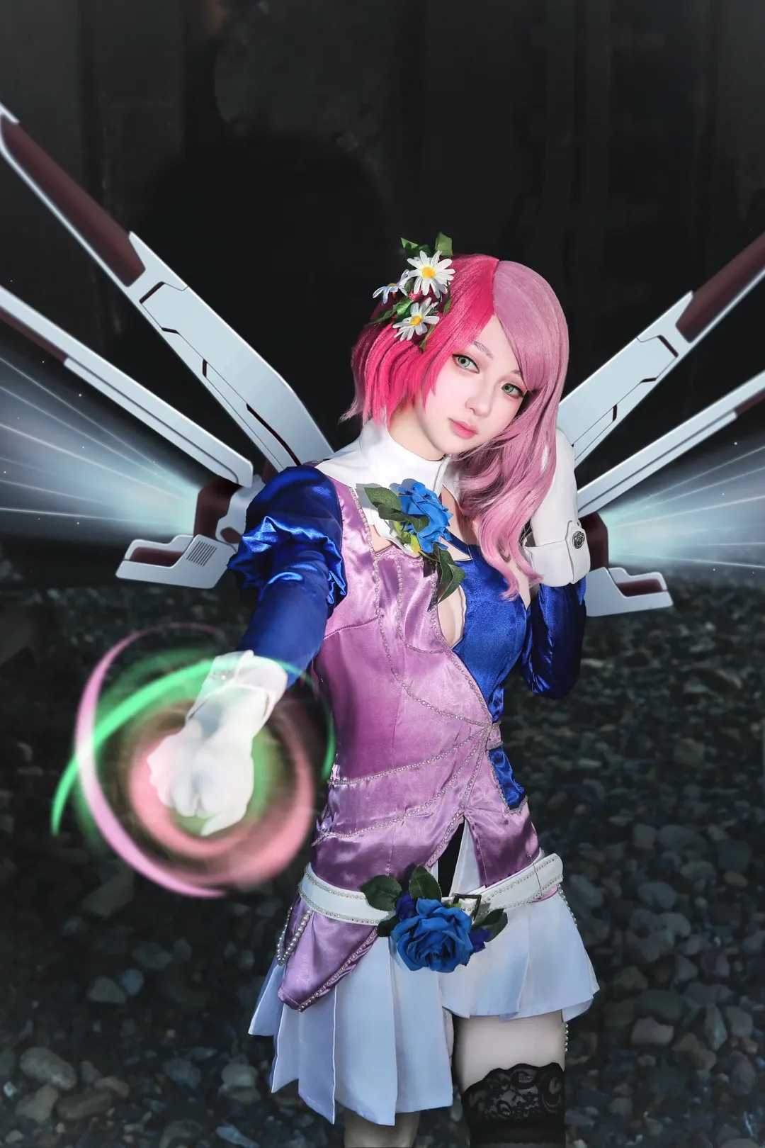 【Alisa Bosconovitch cos】鐵拳系列中的機械美少女 - 第 1 張