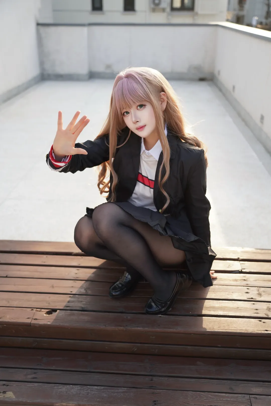 【南梦芽cos】SSSS电光机王天台外景拍摄 - 第 1 张